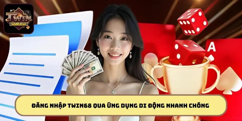 Các bước đăng nhập TWIN68 qua ứng dụng di động nhanh chóng