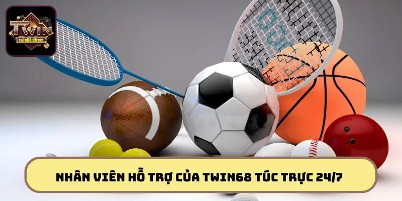 Nhân viên hỗ trợ của Twin68 túc trực 24/7